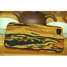 Funda de madera del teléfono de moda, cubierta del teléfono de madera natual